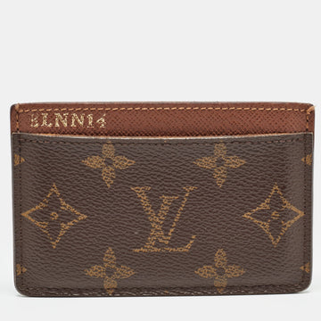 Monogram Canvas Card Holder
