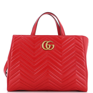 VS Marmont Tote Matelasse Leather Medium