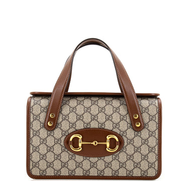 Horsebit 1955 Boston Bag VS Coated Canvas Small
