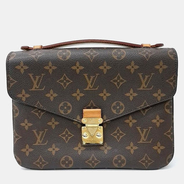Brown Monogram Canvas Metis Shoulder Bag