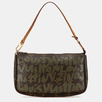 Stephen Sprouse Monogram Graffiti Pochette Accessoires
