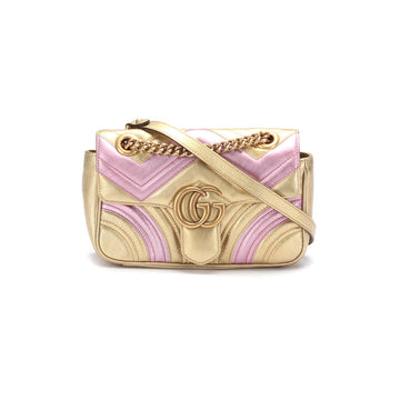 Mini CS Marmont Leather Shoulder Bag 446744