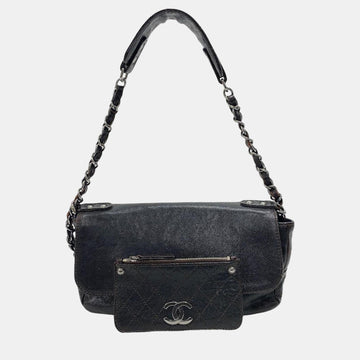 Brown Coco Mark Chain Shoulder Bag