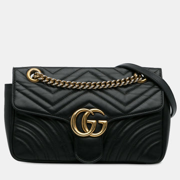 Medium GG Marmont Matelasse Shoulder Bag