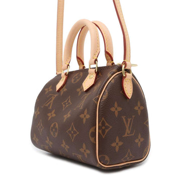 LOUIS VUITTON Nano Speedy Brown M61252 Monogram