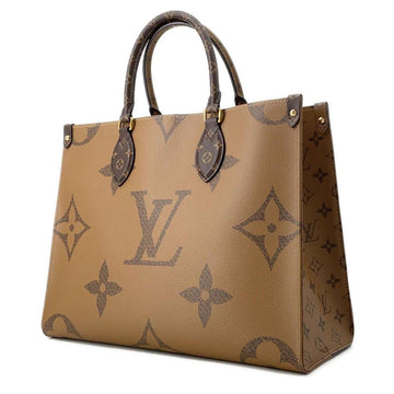 LOUIS VUITTON Onthego Red M45321 Monogram Monogram Reverse Canvas Monogram Giant Size MM