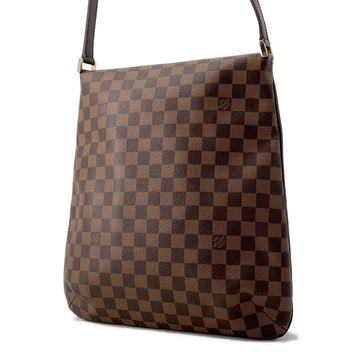 LOUIS VUITTON Muset Red N51302 Damier Ebene Canvas