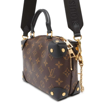 LOUIS VUITTON Petite Malle Souple Noir M45571 Monogram