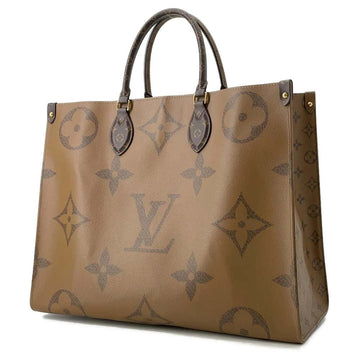 LOUIS VUITTON Onthego Red M45320 Monogram Monogram Reverse Canvas Monogram Giant Size GM