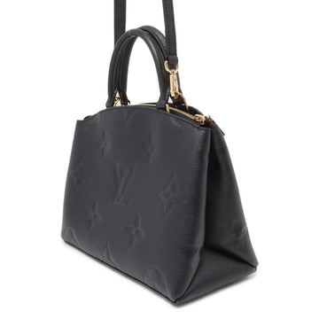 LOUIS VUITTON Petit Palais Noir M58916 Monogram Empreinte Leather Size PM