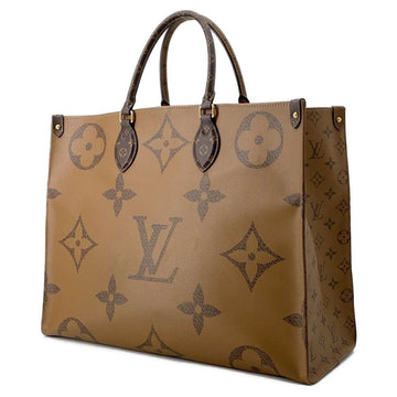 LOUIS VUITTON Onthego Red M44576 Monogram Monogram Reverse Canvas Monogram Giant Size GM