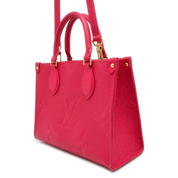 LOUIS VUITTON Onthego Freesia  M45660 Monogram Empreinte Leather Size PM