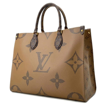 LOUIS VUITTON Onthego Red M45321 Monogram Monogram Reverse Canvas Monogram Giant Size MM