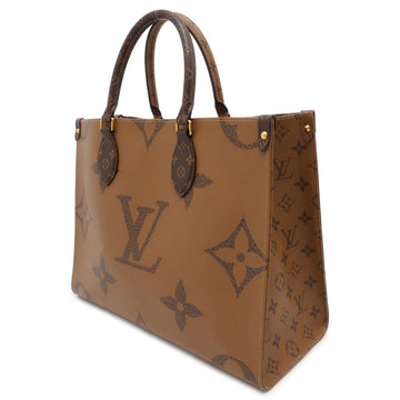 LOUIS VUITTON Onthego Red M45321 Monogram Monogram Reverse Canvas Monogram Giant Size MM