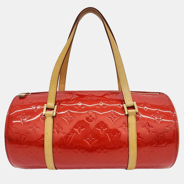 Red Monogram Vernis Bedford Bag