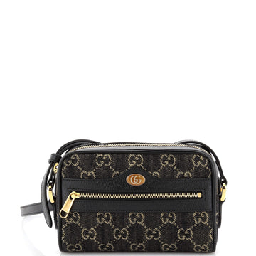 GUCCI Ophidia Shoulder Bag GG Denim Mini