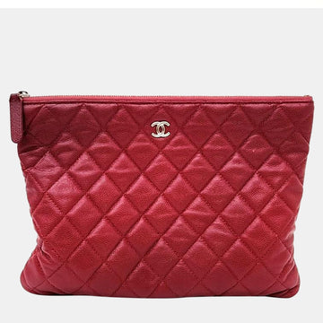 Red Caviar Clutch New Medium