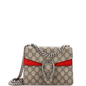 GUCCI Dionysus Bag GG Coated Canvas Mini