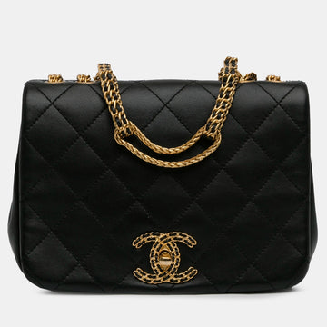 Quilted Lambskin On and On Flap Bag