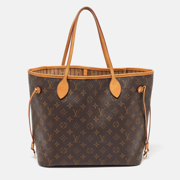 Monogram Canvas Neverfull MM Bag