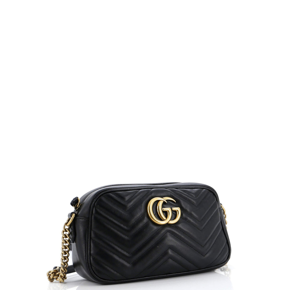 VS Marmont Shoulder Bag Matelasse Leather Small