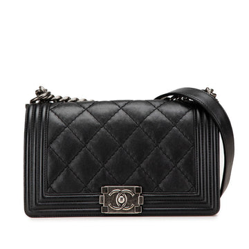 Chanel Lambskin Boy Chanel 25 Wild Stitch Shoulder Bag