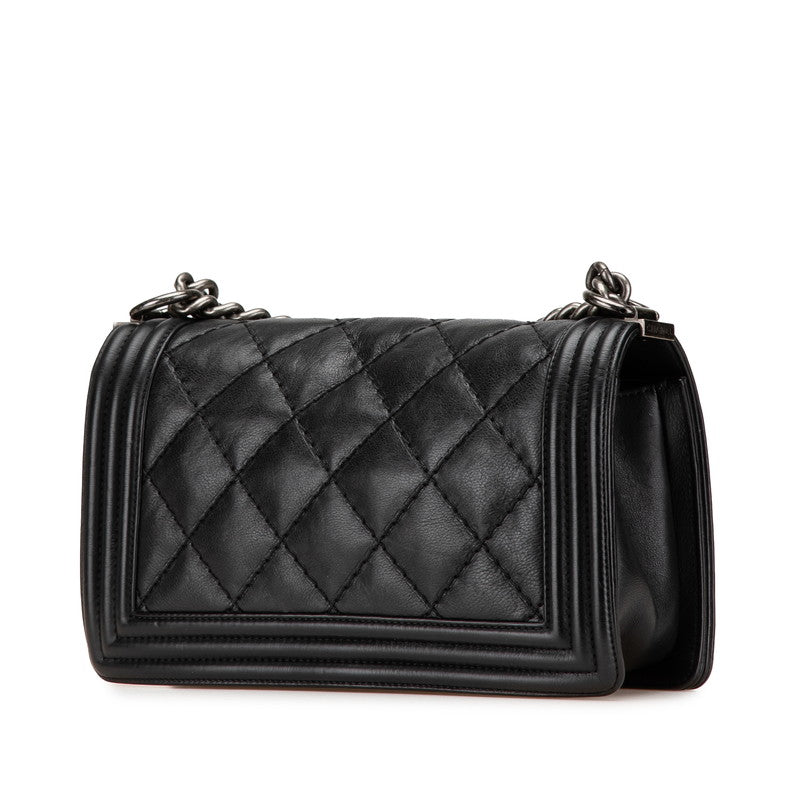 Chanel Lambskin Boy Chanel 25 Wild Stitch Shoulder Bag