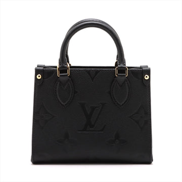 Louis Vuitton Noir Monogram Empreinte Leather OnTheGo BB [Clearance Sale]
