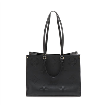 Louis Vuitton Noir Monogram Empreinte Leather OnTheGo GM [Clearance Sale]