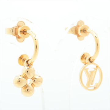 Louis Vuitton Bookle Dreille Blooming Earrings Costume Jewellery