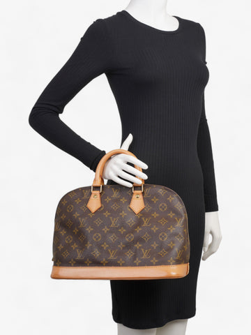 Louis Vuitton Alma Monogram Coated Canvas PM