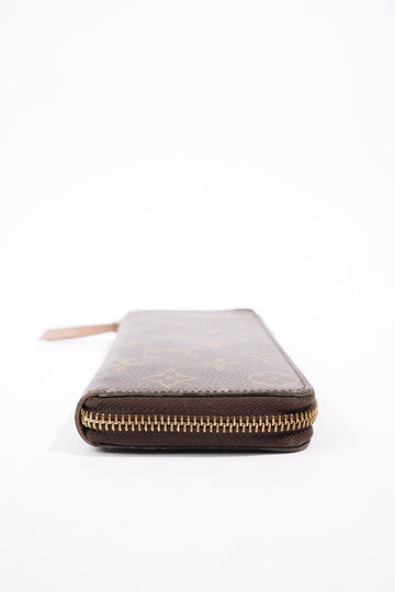Louis Vuitton Clemence Wallet Monogram Coated Canvas