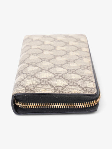 Gucci CS Supreme Zip Around Wallet Supreme / Gold Coated Canvas