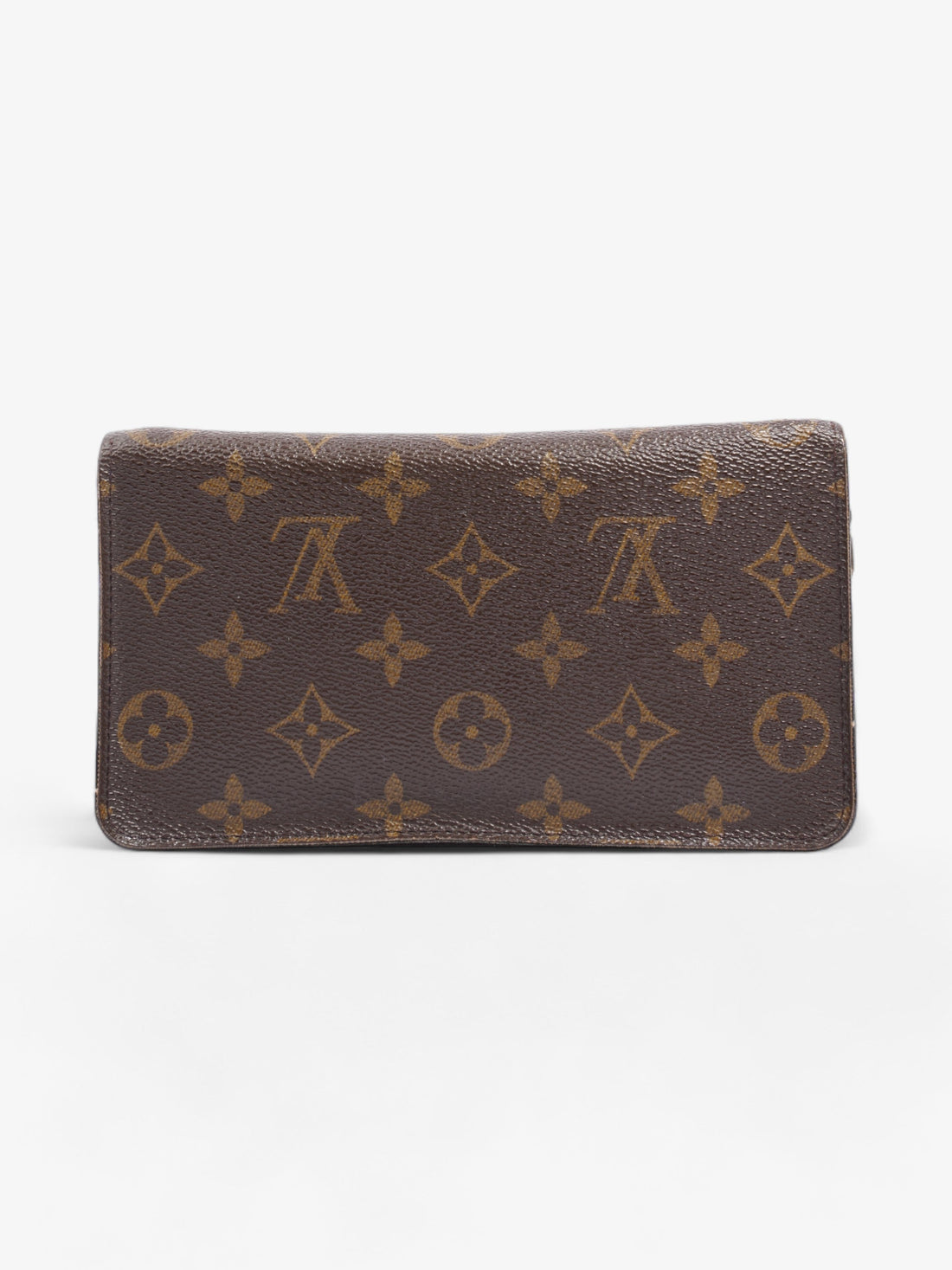 Louis Vuitton Zip Around Wallet Monogram Coated Canvas