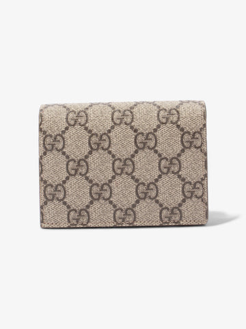 Gucci Cherry Compact Wallet Supreme Coated Canvas