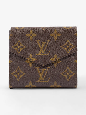 Louis Vuitton Compact Wallet Monogram Coated Canvas