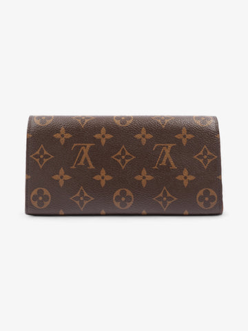Louis Vuitton Emilie Wallet Monogram Coated Canvas