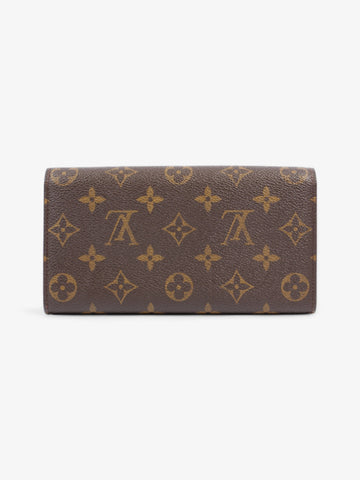 Louis Vuitton Louis Vuitton Monogram Portefeuille Sarah M61734 SP1110 Wallet Monogram Coated Canvas