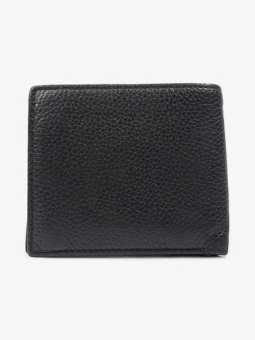 Gucci Billfold Wallet Black Leather