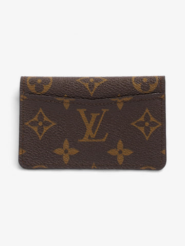 Louis Vuitton Envelope Carte De Visite Monogram Coated Canvas