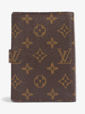 Louis Vuitton Agenda Monogram Coated Canvas Small