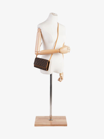 Louis Vuitton Twin Pochette Monogram Coated Canvas GM