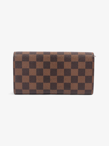 Louis Vuitton Portefeuille International Wallet Damier Ebene Coated Canvas