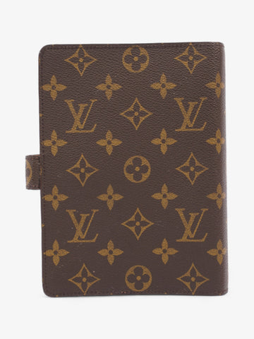 Louis Vuitton Agenda Cover Monogram Coated Canvas MM