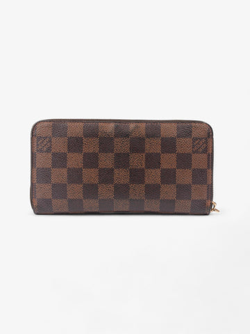 Louis Vuitton Zippy Wallet Damier Ebene Coated Canvas