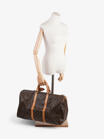 Louis Vuitton Keepall 50 Monogram Coated Canvas