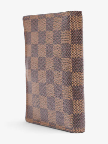 Louis Vuitton Agenda Cover Damier Ebene Coated Canvas PM