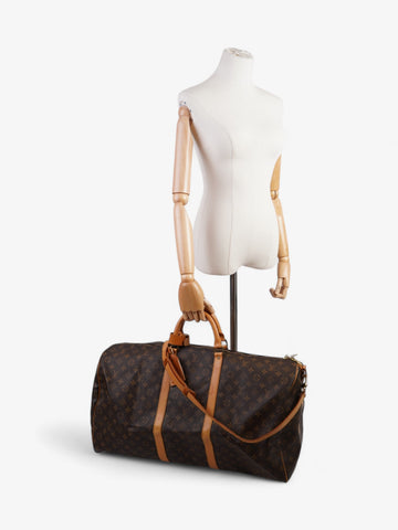 Louis Vuitton Keepall Bandouliere Monogram Coated Canvas 60