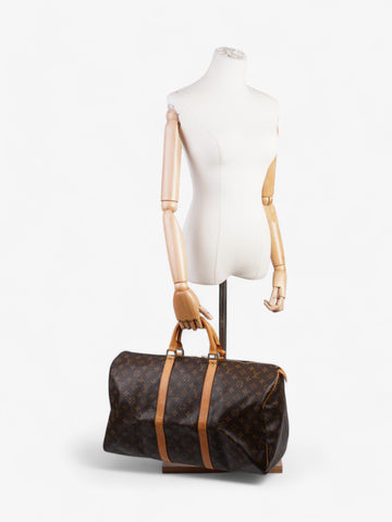 Louis Vuitton Keepall Monogram Coated Canvas 50