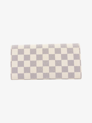 Louis Vuitton Emilie Wallet Damier Azur Coated Canvas